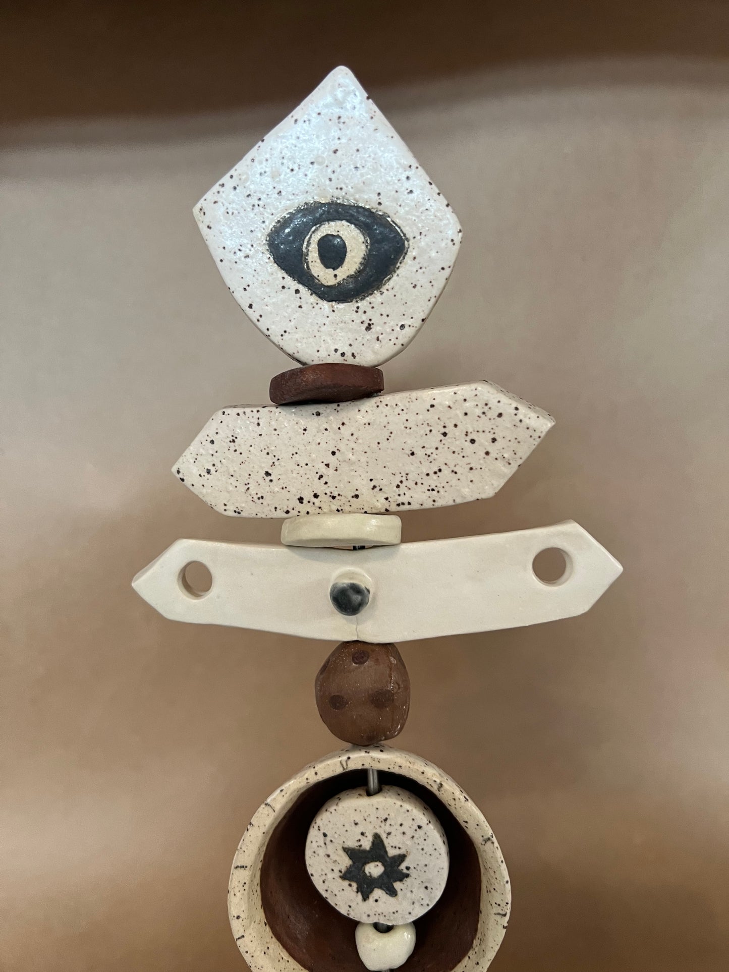 Totem eye sun rainbow