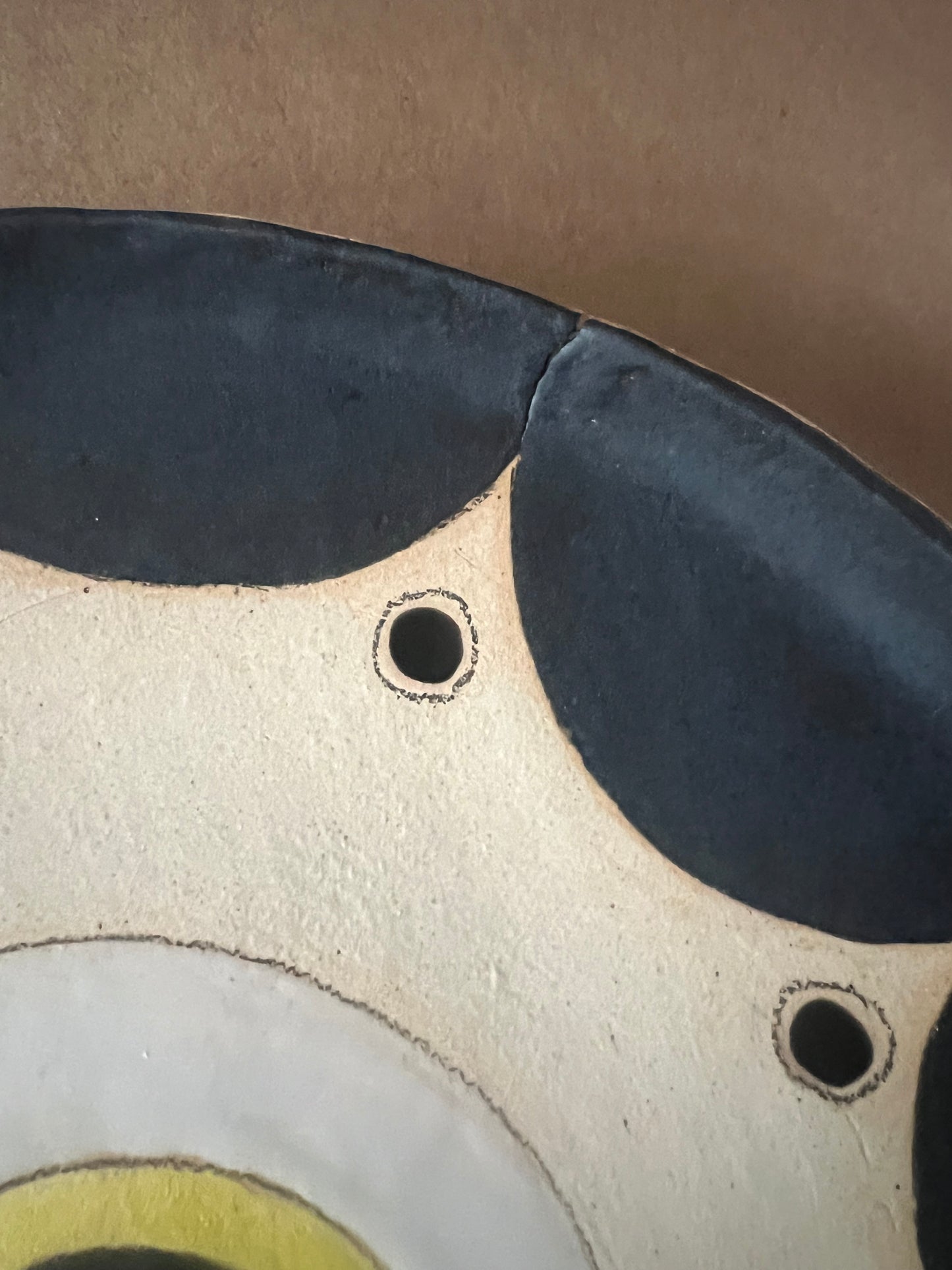 Sun dot platter