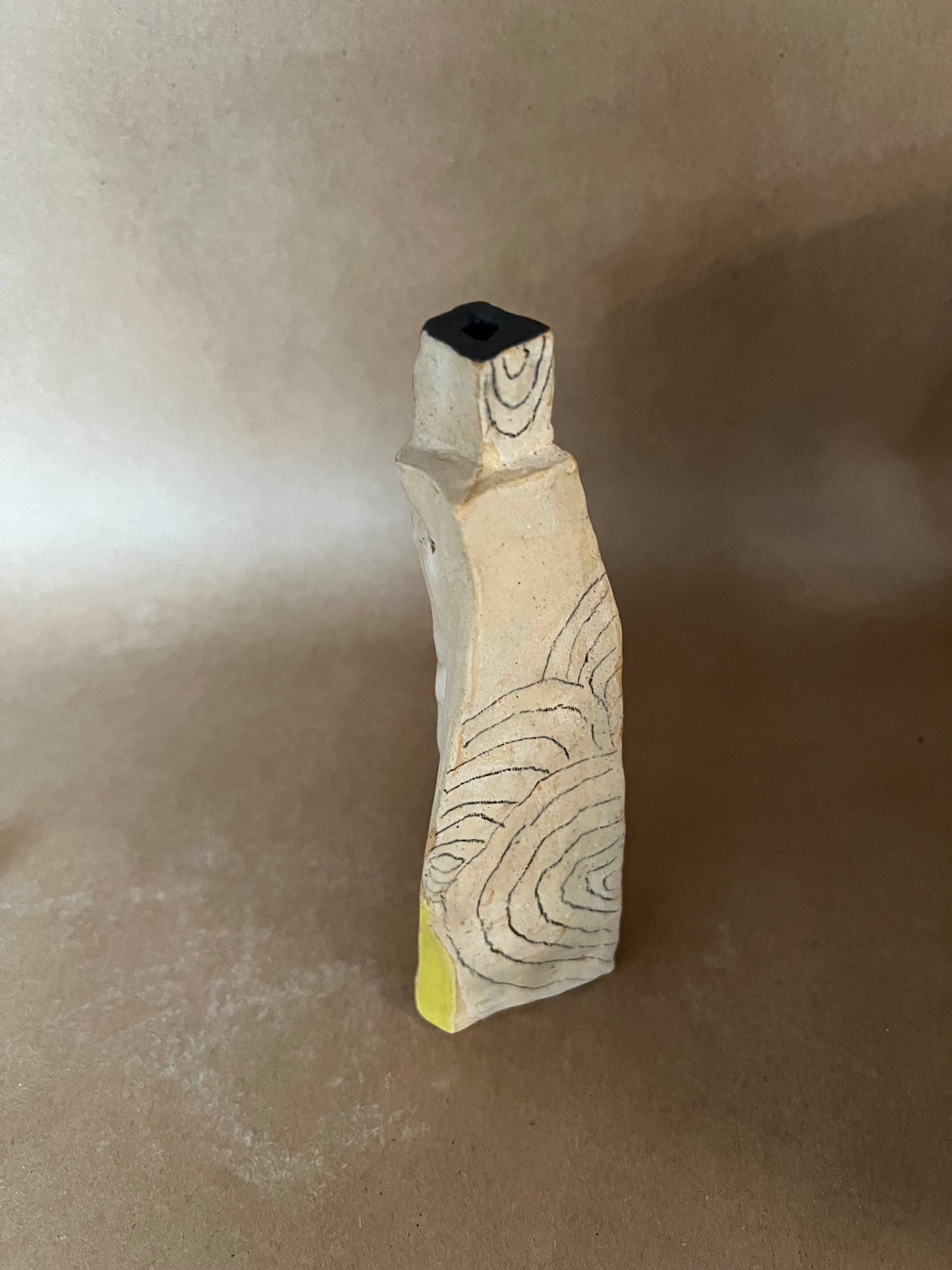 Rainbow organic spirit sculpture vase 5