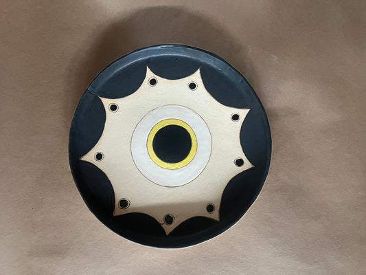 Sun dot platter