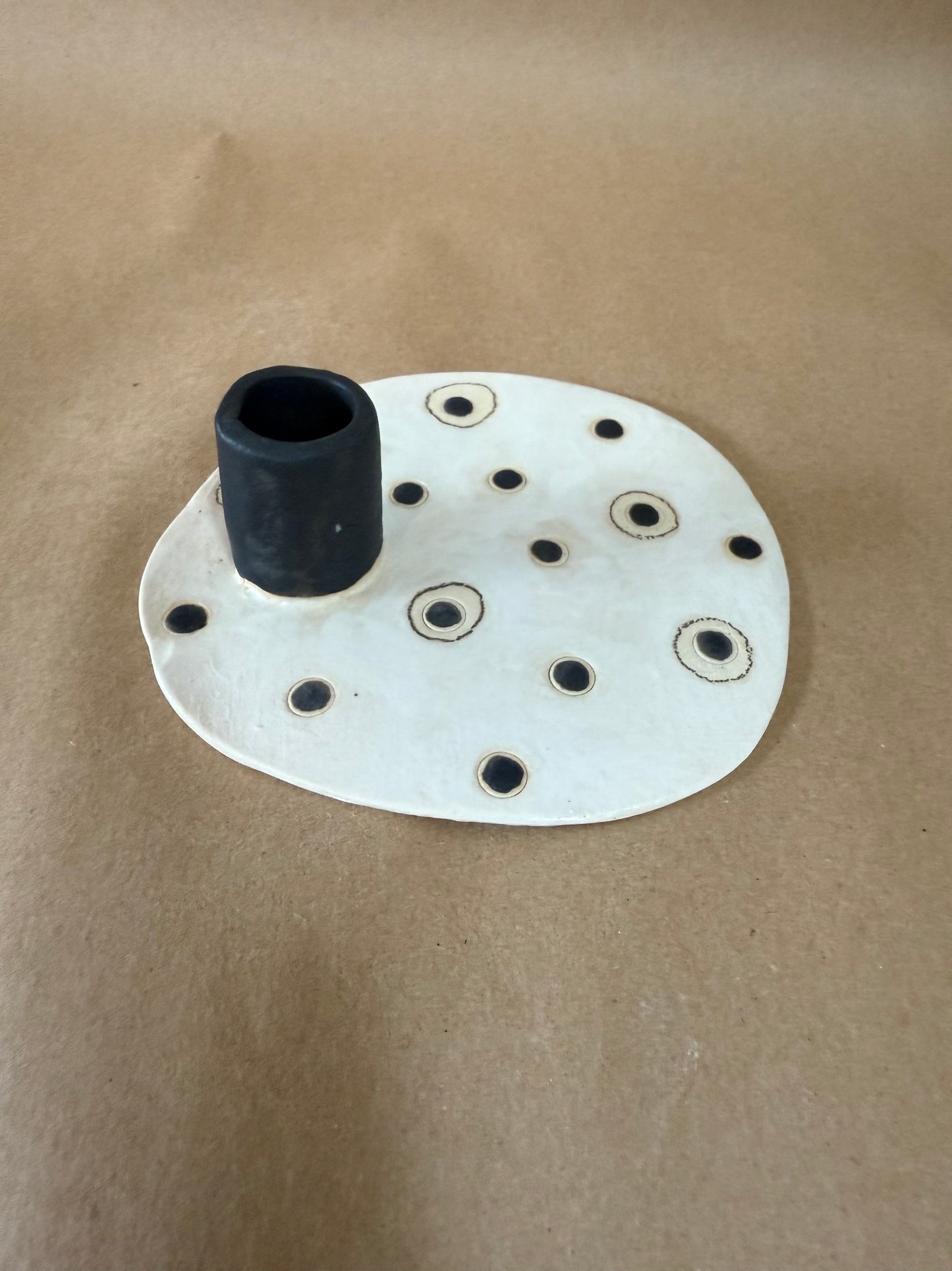 Candlestick dot plate 1
