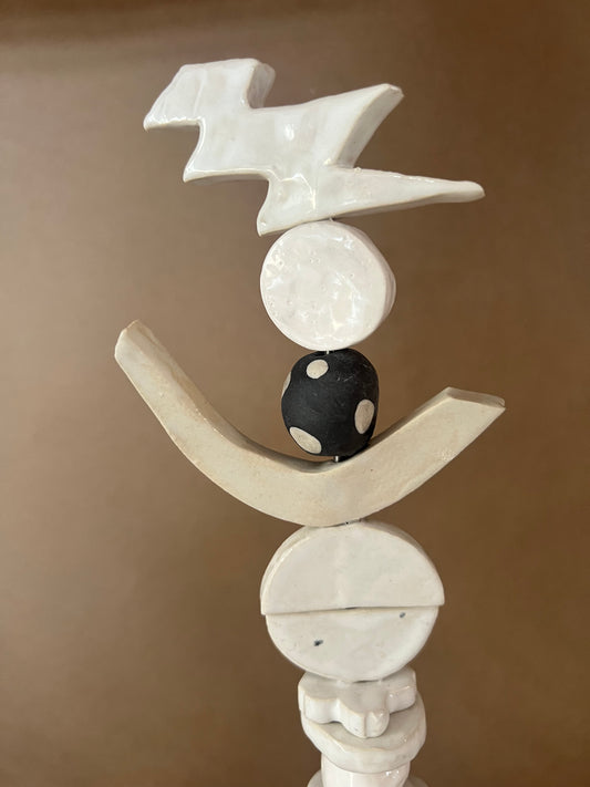 Totem lightning bolt love flower