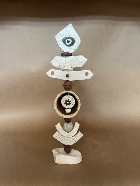 Totem eye sun rainbow