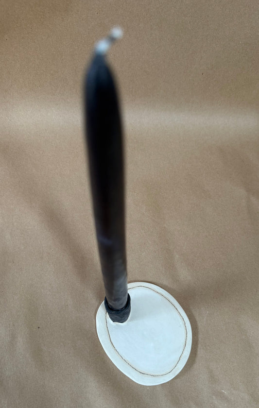 Candlestick circle plate