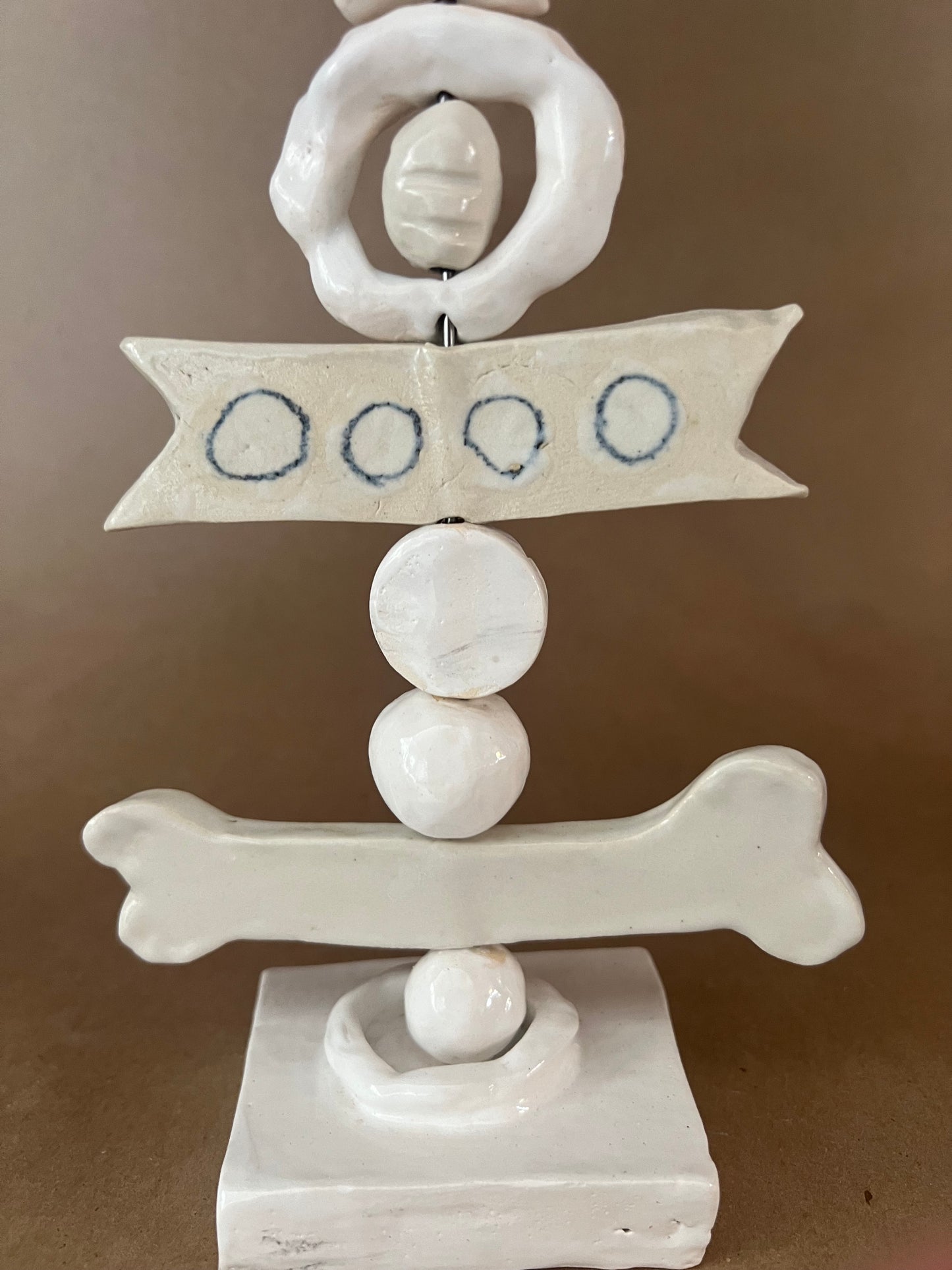 Totem heart star arrow bone