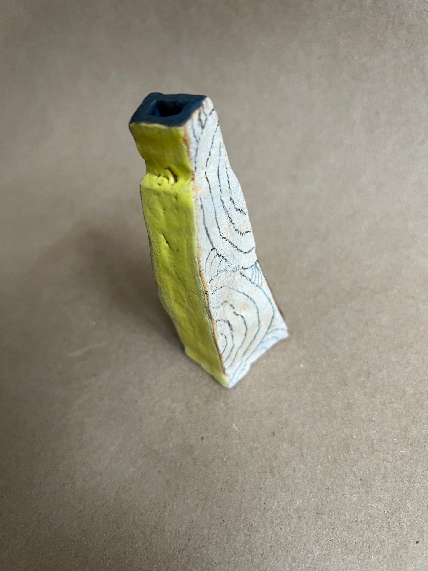 Rainbow organic spirit sculpture vase 4