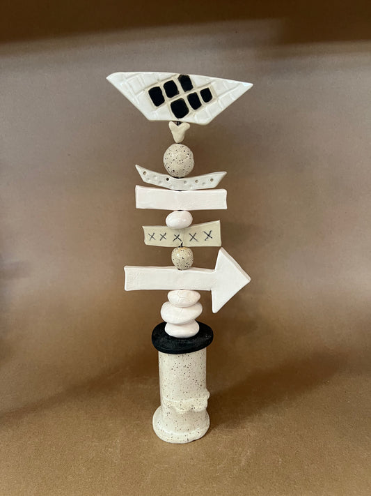 Totem arrow scale rocks kisses heart